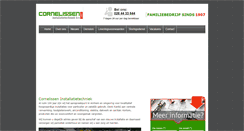Desktop Screenshot of cornelissenbv.nl